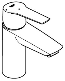 GROHE 23551002 - Miscelatore per lavabo START, taglia S, cromo lucido