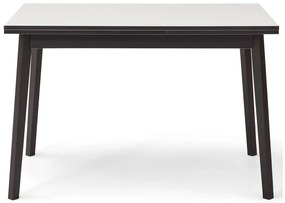 Tavolo da pranzo pieghevole bianco e nero in rovere Hammel , 120 x 80 cm Single - Hammel Furniture