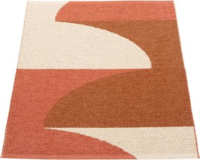 Tappeto da interno/esterno color mattone 70x90 cm Hill Brick Rust – Pappelina