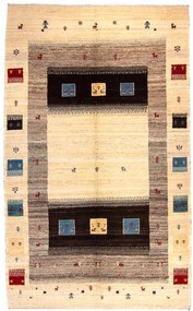 Gabbeh Tappeto persiano 150x240 Beige (Iran) Annodato A Mano