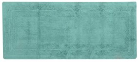 Tappeto bagno 60x130 cm cotone verde