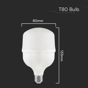 Lampadina LED T80 E27/20W/230V 4000K