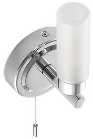 Lindby - Vinza Applique da Parete Chrome/Opal Lindby