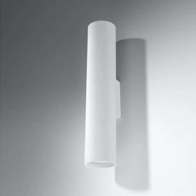 Applique da Parete in Acciaio LAGOS 2xGU10 Bianca da interno