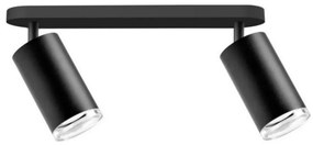 LED RGBW faretto da bagno dimmerabile TURYN 2xGU10/6,5W/230V IP44 nero