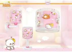 Dalber 41761S - Lampada LED per bambini KAWAII FRIENDS 1xG4/4W/230V rosa
