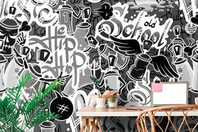 Carta da parati – Street art stiloso