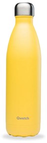 Bottiglia gialla da viaggio in acciaio inox 750 ml Pop - Qwetch
