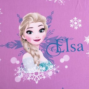 Lenzuolo con angoli per bambini in cotone per letto singolo 90x200 cm Frozen – Jerry Fabrics