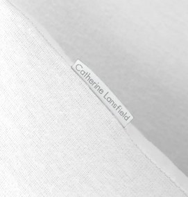Biancheria da letto singola in flanella bianca 135x200 cm - Catherine Lansfield