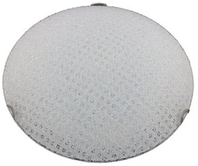Plafoniera neoclassico Golf bianco IP20, 3XE27