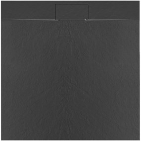 Piatto doccia Bazalt Black 90x90