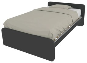 864 - Letto cameretta 120x190 1piazza e mezza con testate personalizzabili. Rete inclusa