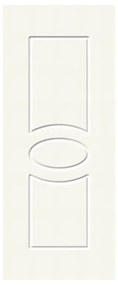 Pannello per porta d'ingresso P120 pellicolato pvc bianco L 92  x H 210.5 cm, Sp 6 mm apertura reversibile