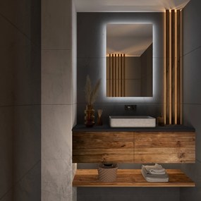 Specchio con luce LED F4