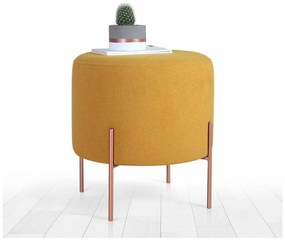 Sgabello in colore senape Copper - Artie