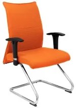 Sedia per Reception Albacete confidente PC BALI308 Arancio