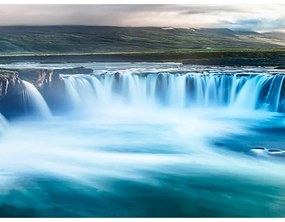 Stampa su tela Godafoss, multicolore 60 x 150 cm