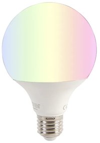 Lampadina LED intelligente E27 dimmerabile G95 11W 900lm 2200-4000K RGB
