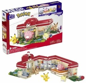 Kit di costruzione Pokémon Mega Construx - Forest Pokémon Center 648 Pezzi