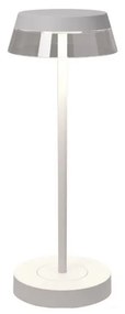 Redo 90306 - Lampada da tavolo LED dimmerabile ILUNA LED/2,5W/5V 3000 mAh IP65 bianco