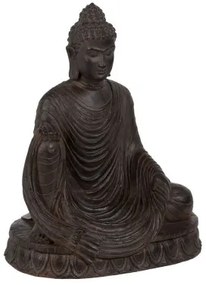 Scultura Buddha Marrone 62,5 x 43,5 x 77 cm