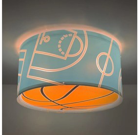 Dalber 41746 - Plafoniera per bambini BASKET 2xE27/15W/230V