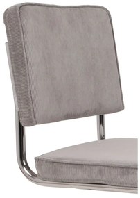 Set di 2 sedie grigio chiaro Ridge Kink Rib - Zuiver