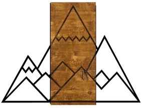 Decorazione da muro 78x58 cm montagne