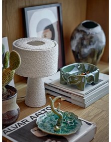 Lampada da tavolo bianca con paralume in tessuto (altezza totale 30 cm) Emmie – Bloomingville