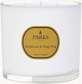 Candela profumata a tre stoppini Vintage Aromatherapy (legno di sandalo & Ylang Ylang)