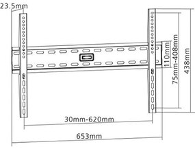 Supporto TV Equip 650330 50 kg