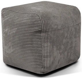 Puof a sacco viola con rivestimento in velluto a coste Plus 50 Lounge – SLOWDOWN