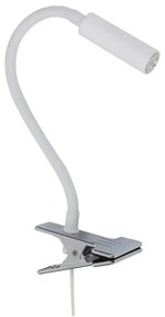 Lampada con morsetto LAGOS 1xG9/3W/230V bianco