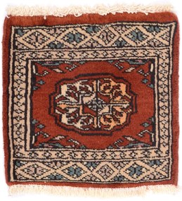 Bokhara Tappeto orientale 30 x 30 (Pakistan) Annodato A Mano