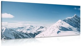 Stampa su tela – Catena montuosa innevata