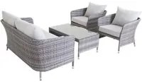 Salotto Sanremo, Set Da 4 Pezzi, Casacollection