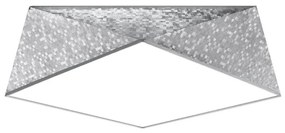 Plafoniera HEXA 3xE27/60W/230V argento