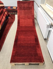 Loribaft Tappeto persiano 80 x 280 Rosso (Iran) Annodato A Mano