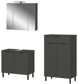 Set mobili da bagno antracite Arcena - Germania