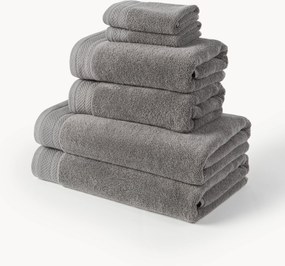 Set di asciugamani in cotone organico Premium, varie misure