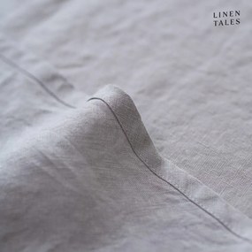 Tovaglia di lino ø 150 cm Light Grey - Linen Tales