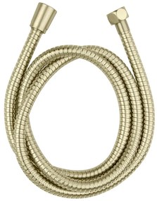 Tubo doccia oro opaco in acciaio inox 150 cm Brass – Wenko