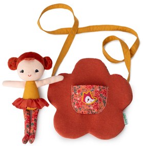 Lilliputiens - Borsetta a forma di fiore con bambola Adele