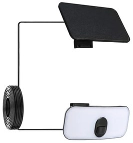 Immax 08500L - Lampada solare da parete LED 13W 3,7V 4000K IP65 con sensore