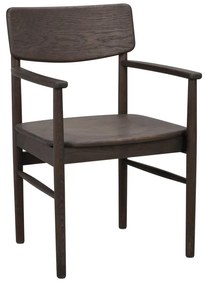 Set di 2 sedie da pranzo in rovere marrone scuro Maidstone - Rowico