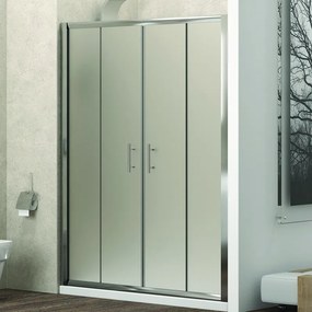 Box doccia un lato 210 cm vetro opaco 2 scorrevoli KF6000 - KAMALU