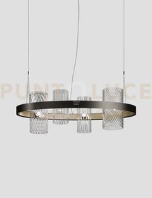 Armonia sospensione ov1 multicolore 3 nickel nero satinato oro sati...