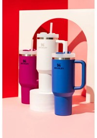 Borraccia termica bianca in acciaio inox 1,18 l Quencher H2.0 FlowState Tumbler Frost – Stanley