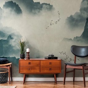 Fotomurale A.S. CREATION Nuvole Jap, multicolor 371X280 cm